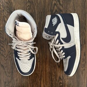 Lightly worn Jordan Retro 1 High 85 Georgetown colorway size 8.5 no box